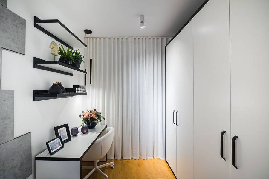 "Weekendowa metamorfoza" - sypialnia glamour