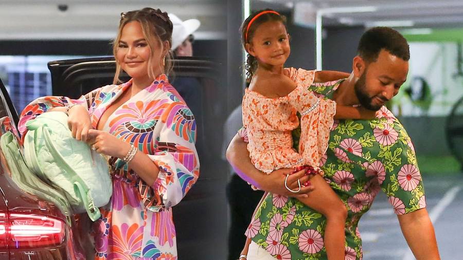 Chrissy Teigen i John Legend na zakupach z dziećmi. Kiedy one tak urosły? (ZDJĘCIA)