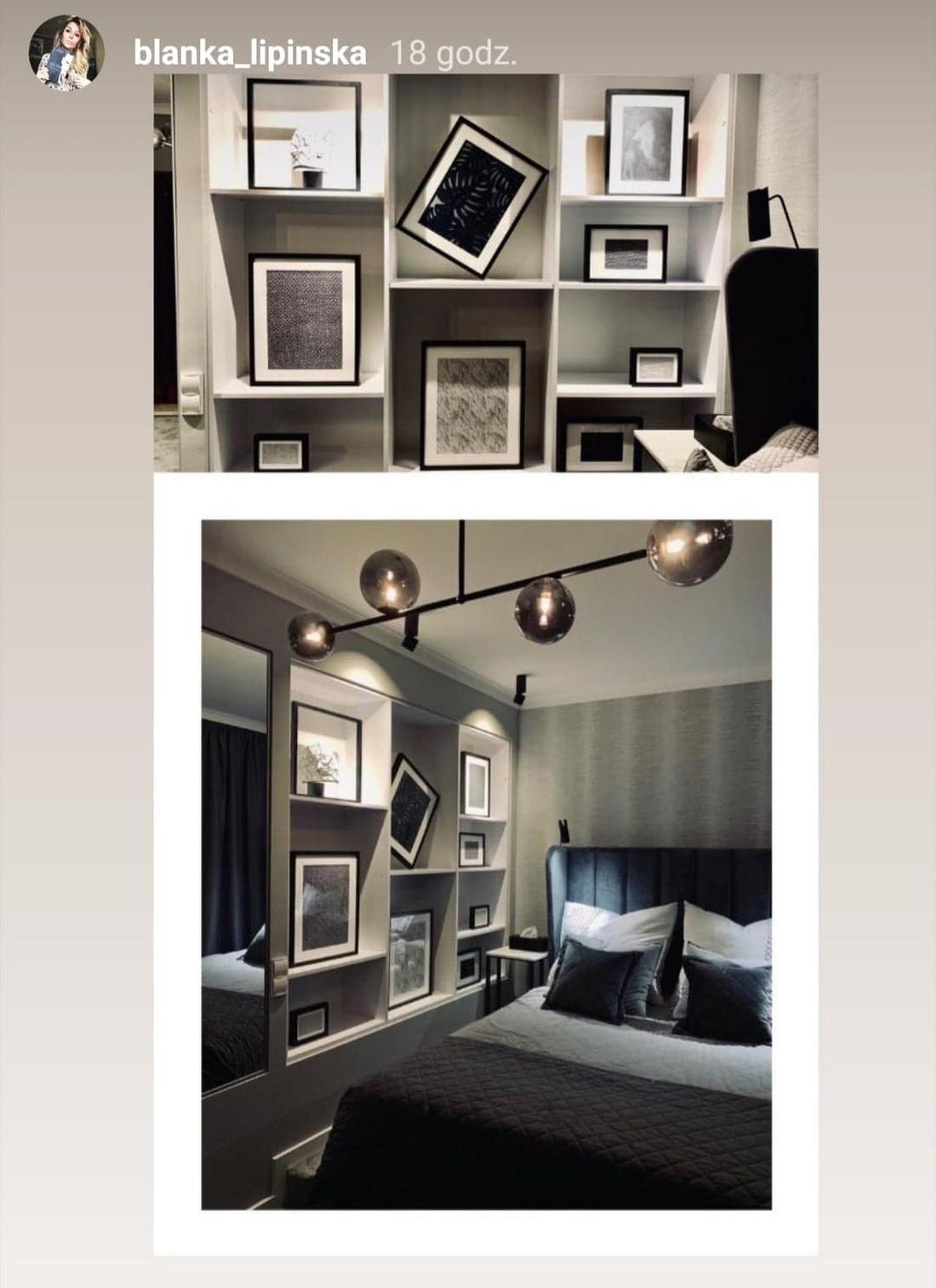 Blanka Lipińska pokazała wnętrze sypialni