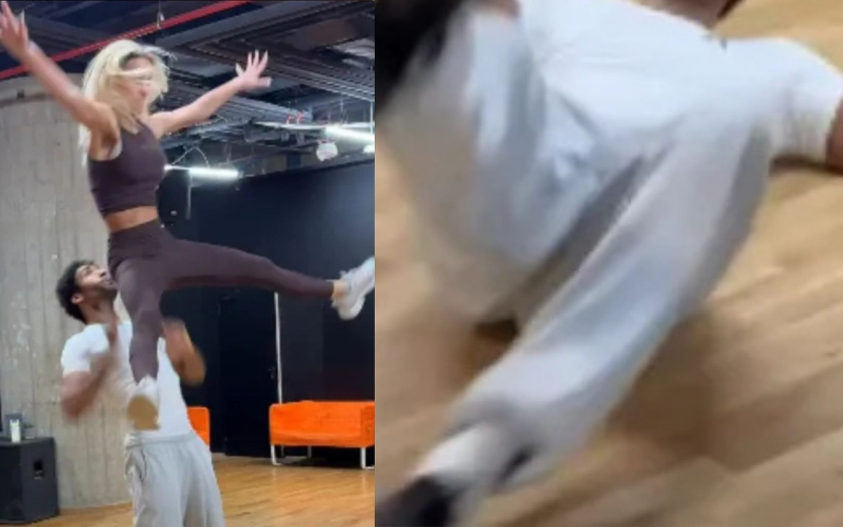 Dramatyczne sceny podczas treningu do “TzG”. Na sali polała się krew