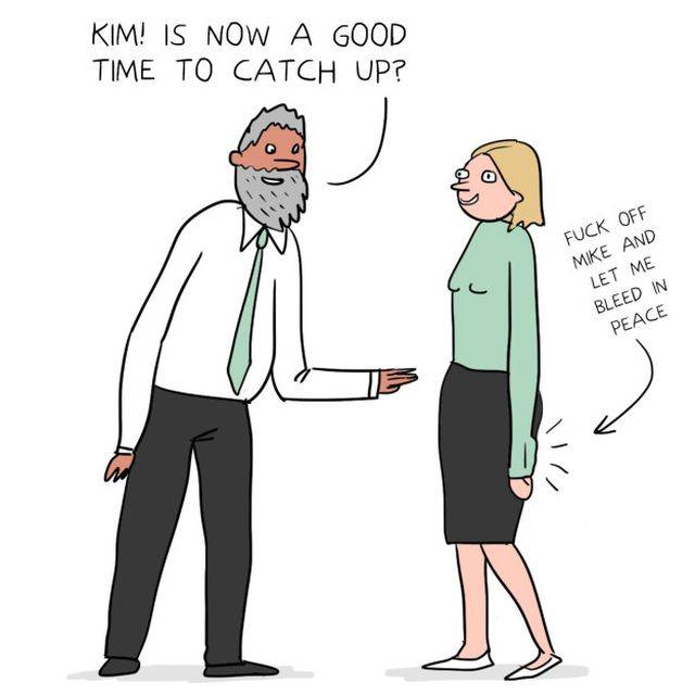 Robi to każda kobieta, która ma okres, ale żadna nie powie tego na głos