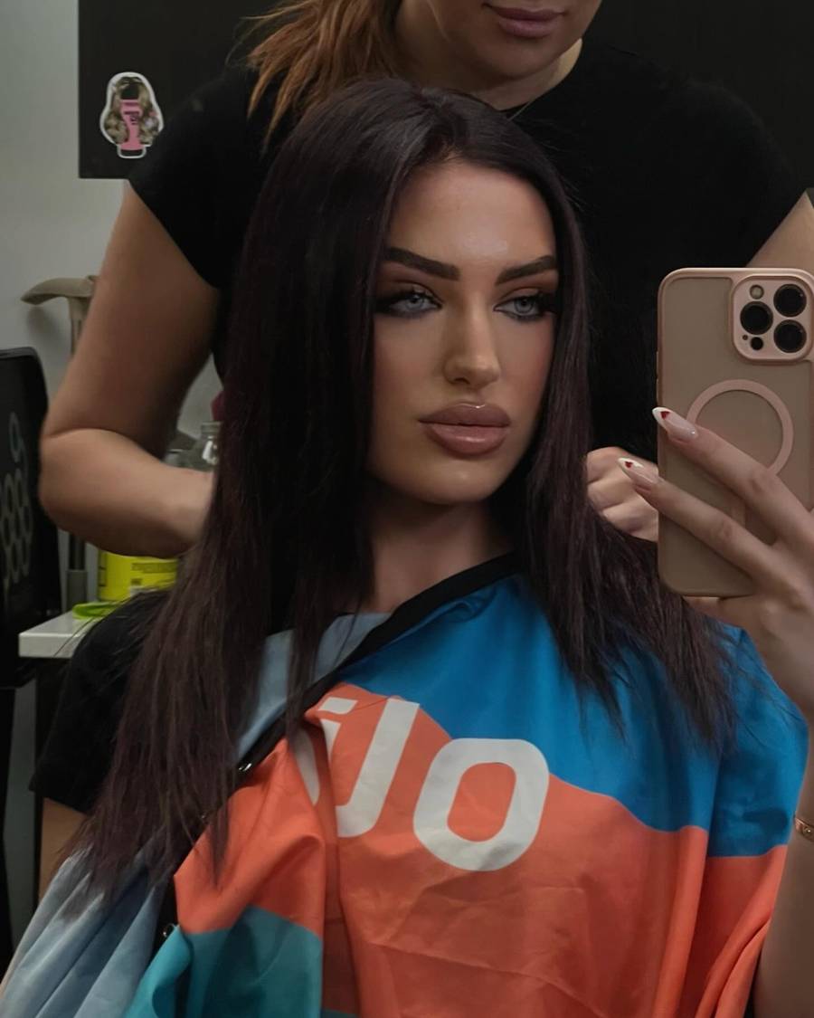 Metamorfoza Caroline Derpieński, fot. Instagram