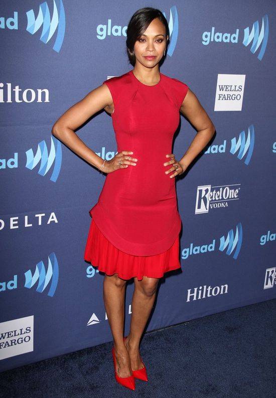 Zoe Saldana po porodzie