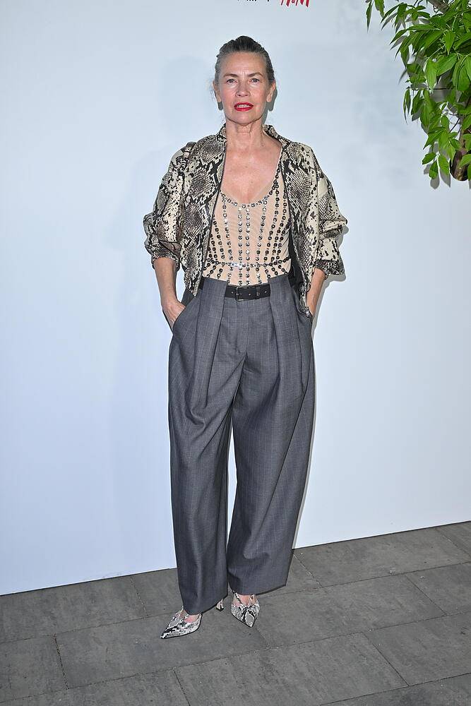 Lidia Popiel na pokazie Stella McCartney H&M collection