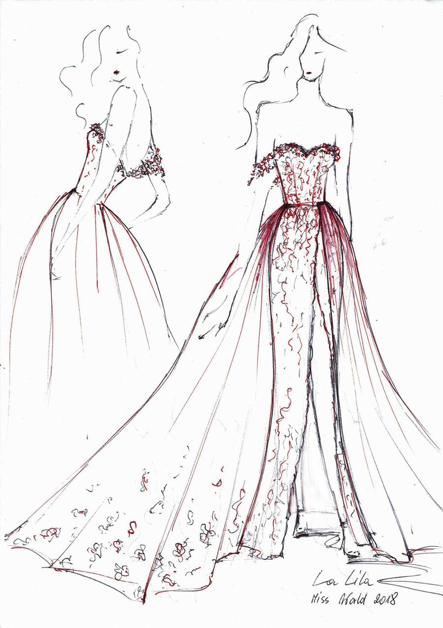 W takiej sukni Agata Biernat wystąpi na finale konkursu Miss World 2018