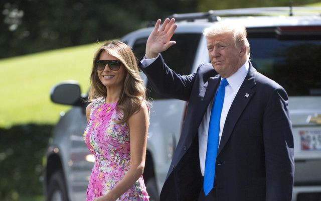 Szpilki Melanii Trump