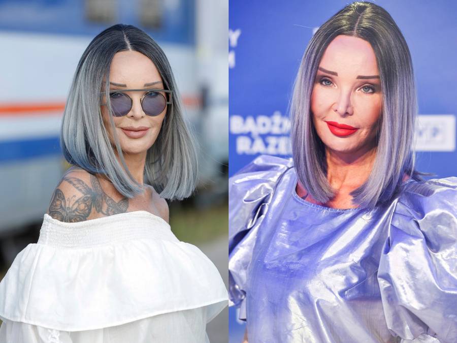 55-letnia Ewa Minge i jej liczne fryzury na przestrzeni lat. Uwielbia eksperymentować!