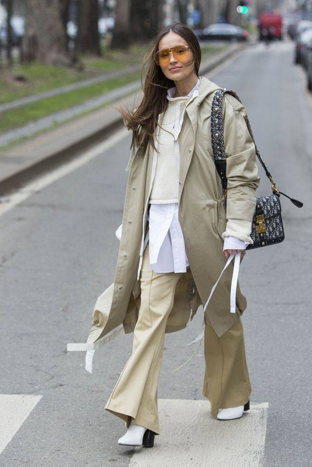 Marina i Macademian Girl zauważone na Fashion Week w Mediolanie
