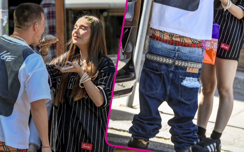 Stylowi Bart i Nicol Pniewscy zajadają się u Gesslerowej. Look Highbarta to jakiś kosmos (FOTO)