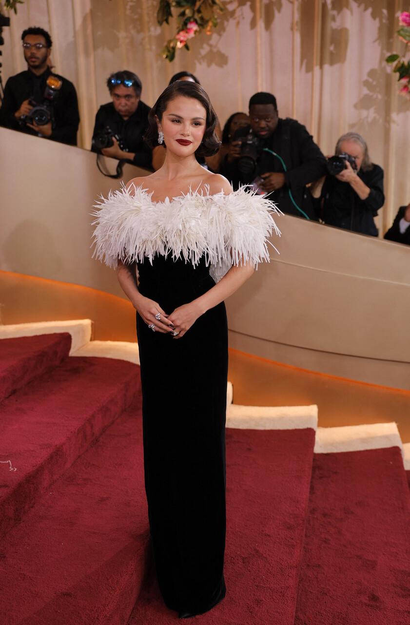 Selena Gomez, Złote Globy 2026, fot. Forum