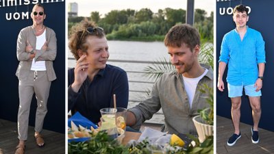 Jeden z nielicznych męskich eventów. Mateusz Banasiuk, Mikołaj Roznerski, Jakob Kosel, Jan Dąbrowski…