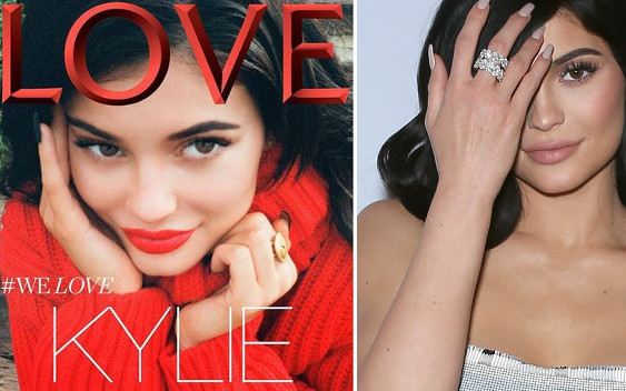 Kylie Jenner znalazła nietypowy sposób na ukrycie brzucha