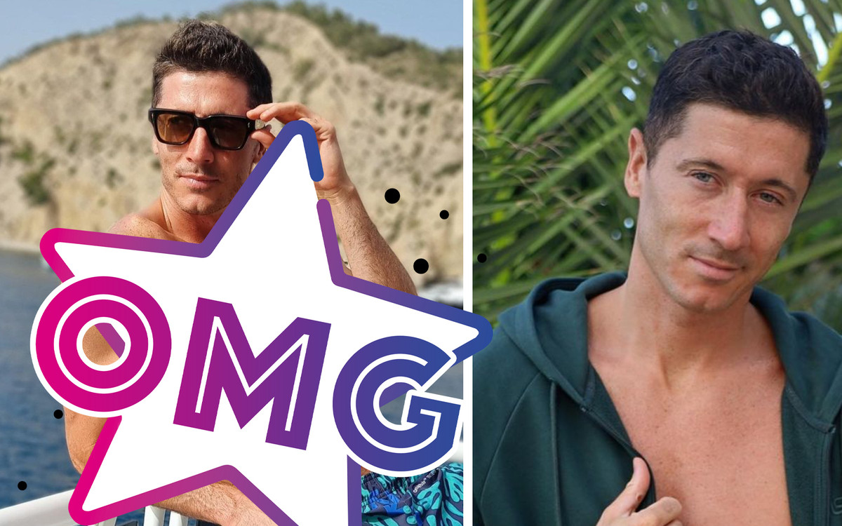 Robert Lewandowski prezentuje UMIĘŚNIONĄ KLATĘ i rozpala zmysły fanek! SO HOT