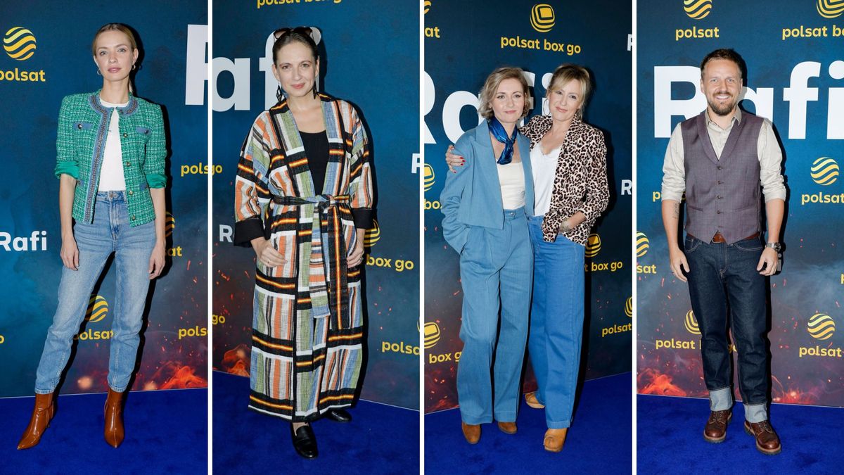 Gwiazdy na spotkaniu prasowym serialu "Rafi"