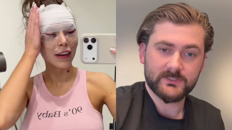 Julia von Stein/doktor Piotr Janik, fot. YouTube.com/Instagram