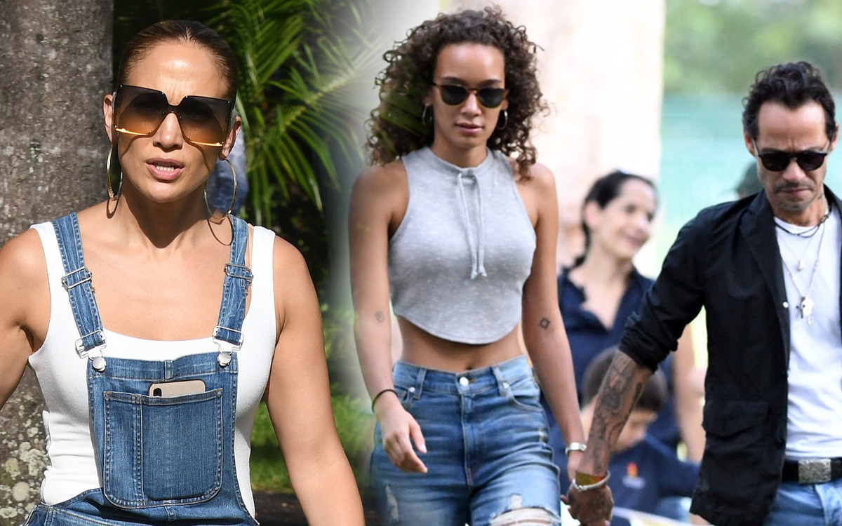 Jennifer Lopez spotkała się z byłym mężem i jego dziewczyną (ZDJĘCIA)