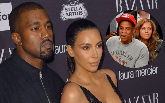 Oto, jak trzecie dziecko Kim i Kanye uratowało ich relacje z Beyonce i Jayem-Z