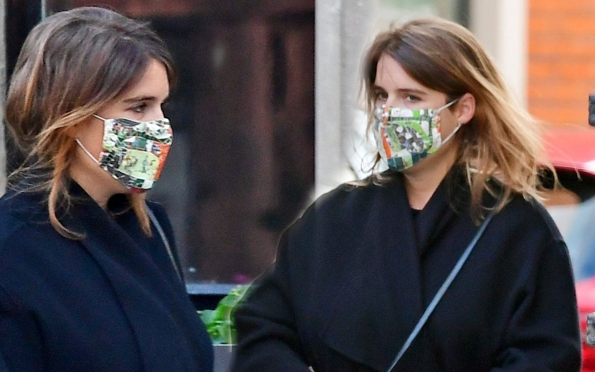 Księżniczka Eugenia w luksusowej dzielnicy. Widać spory BRZUSZEK! (ZDJĘCIA)