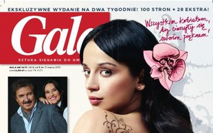 Zmysłowa Anna Przybylska w Gali (FOTO)