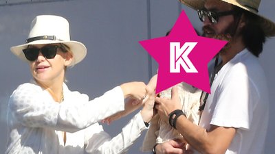 Kate Hudson z córeczką i partnerem – dziewczynka jest taka SŁODKA! (ZDJĘCIA)