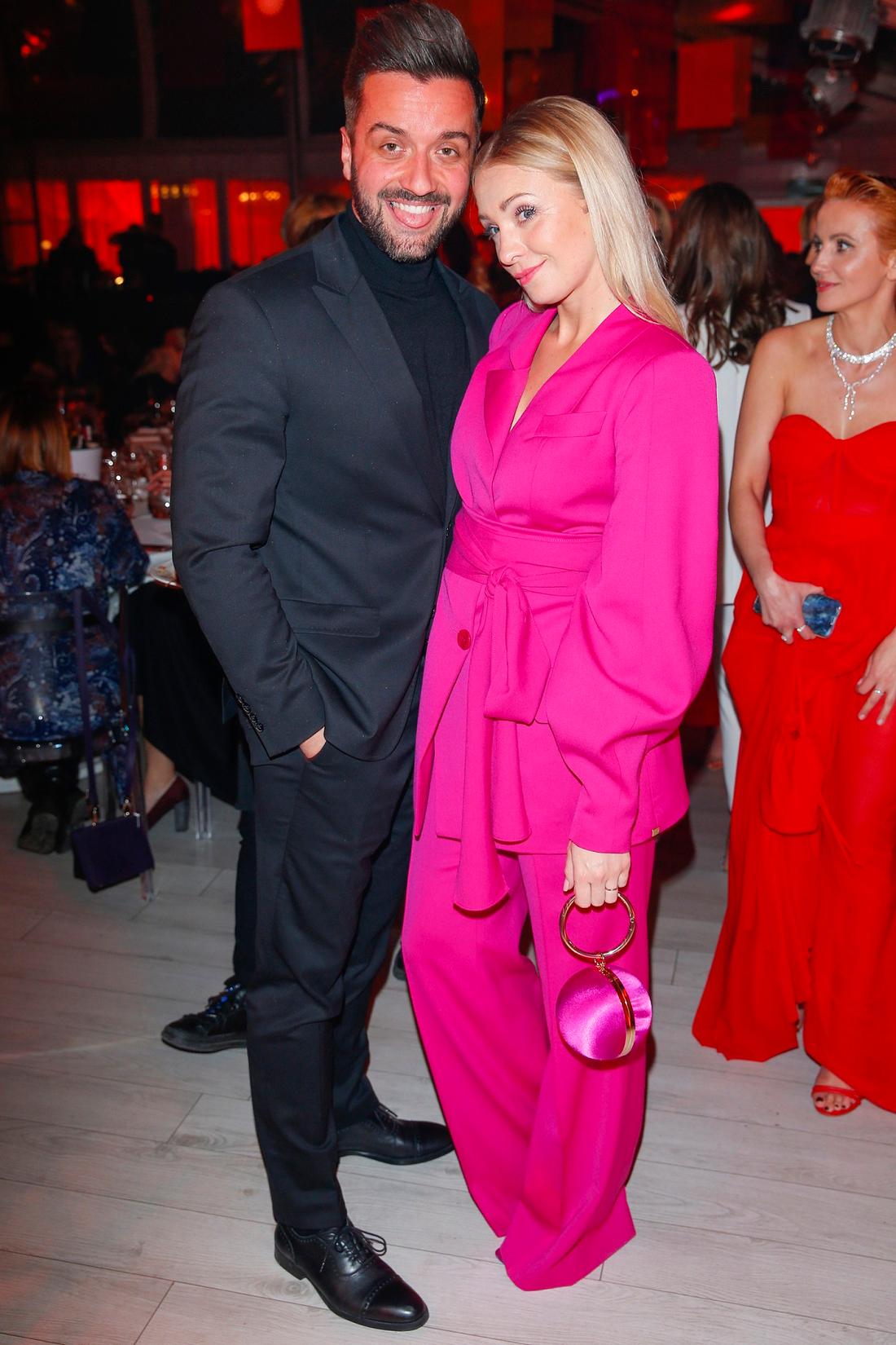 Rafał Szatan i Barbara Kurdej-Szatan razem na imprezie branżowej. 