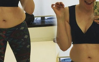 Nie za mały ten strój do ćwiczeń? (FOTO)