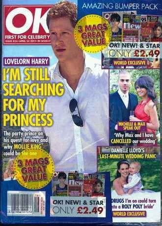 Książę Harry na okładkach