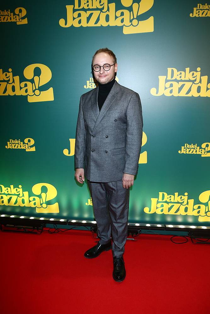 Bartłomiej Firlet na premierze "Dalej jazda 2", fot. KAPiF