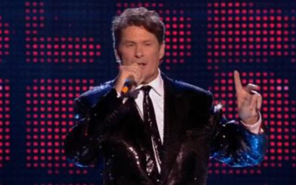 David Hasselhoff był pijany na MTV EMA! (VIDEO)