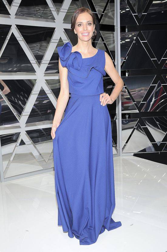 Anna Wendzikowska na ściankach po porodzie