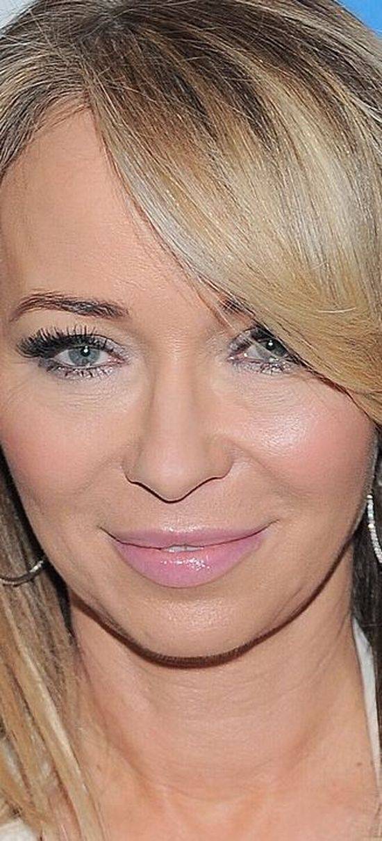 Twarz Joanny Przetakiewicz z bliska