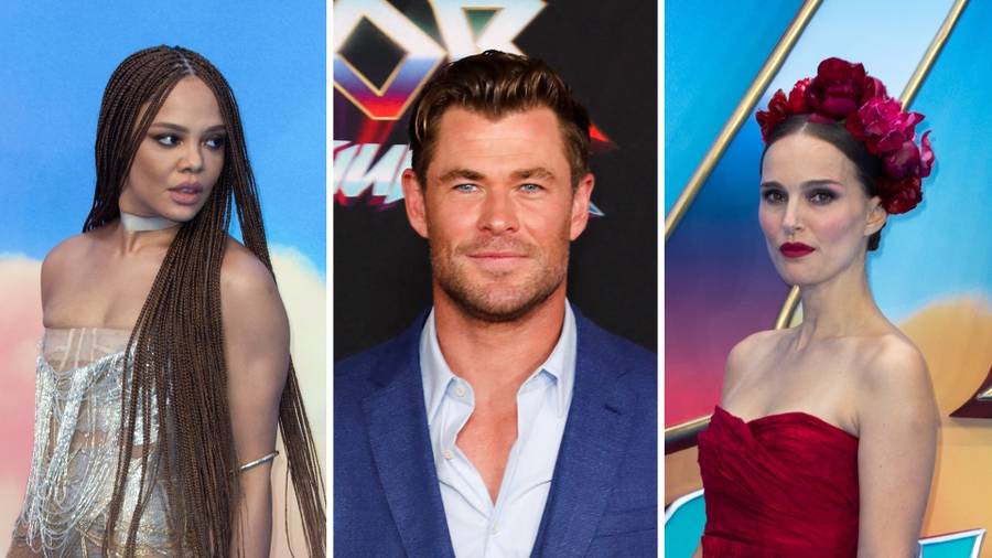 Gwiazdy na premierze filmu “Thor: Miłość i grom” – drapieżna Natalie Portman, złota Tessa Thompson i dziewczęca Karen Gillan