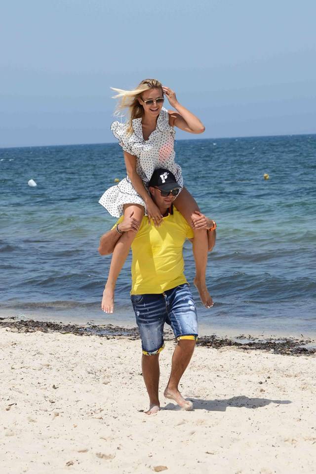 Ola Ciupa z narzeczonym w Tunezji