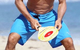 Eva Longoria i Mario Lopez razem na plaży (FOTO)