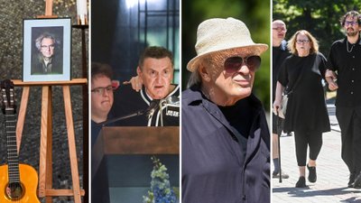 Tak wyglądał pogrzeb Tadeusza Woźniaka. Wiele gwiazd pożegnało polskiego muzyka