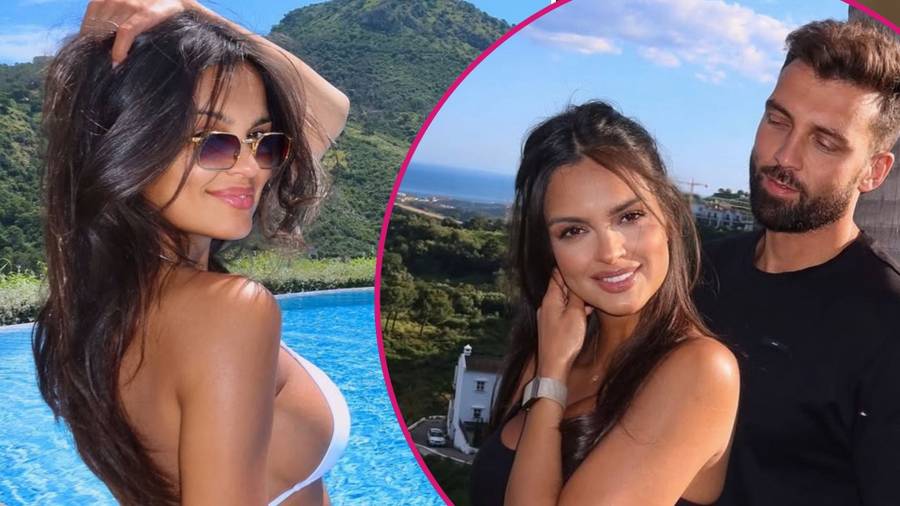 Klaudia El Dursi po domowym armagedonie odpoczywa w Hiszpanii. Brzuszek coraz większy!