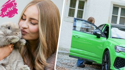 Angelika Mucha wozi się po stolicy LUKSUSOWĄ BRYKĄ. Bogactwo aż bije po oczach! (PAPARAZZI)