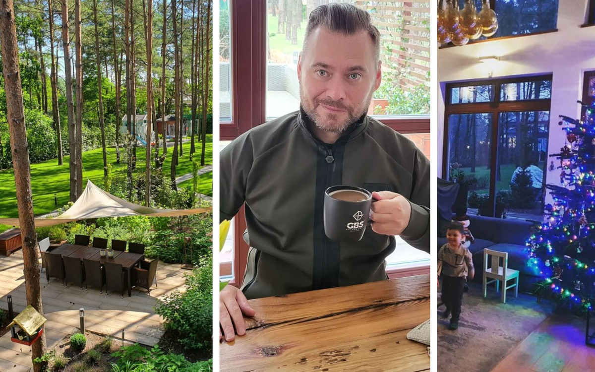 Jak mieszka Krzysztof Stanowski? Prywatny las i ogród z własnym boiskiem