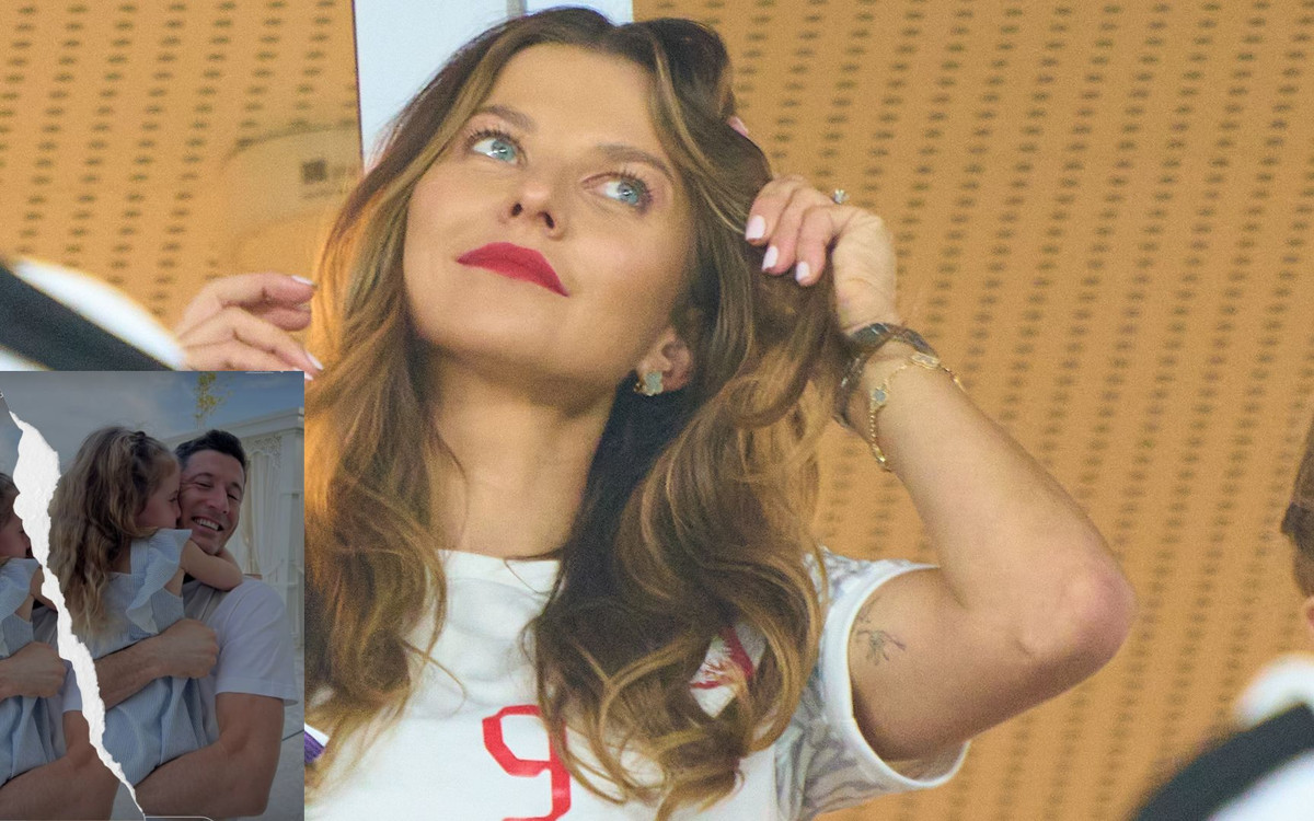Anna Lewandowska na stadionie w Katarze. To zdjęcie z córkami hitem internetu!