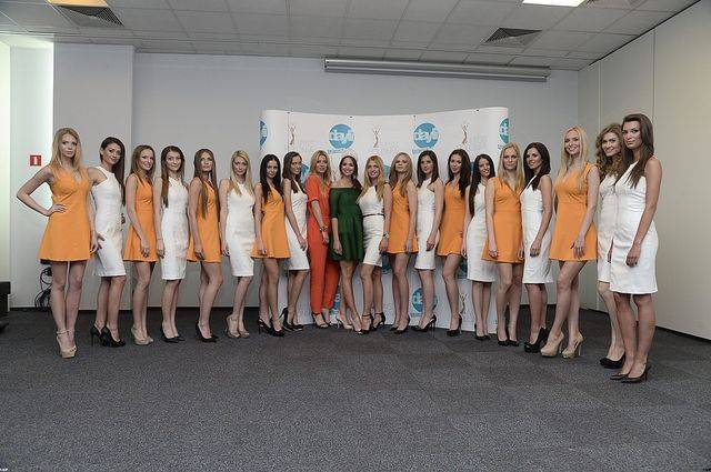 Spotkanie z finalistkami konkursu Miss Polonia 2014