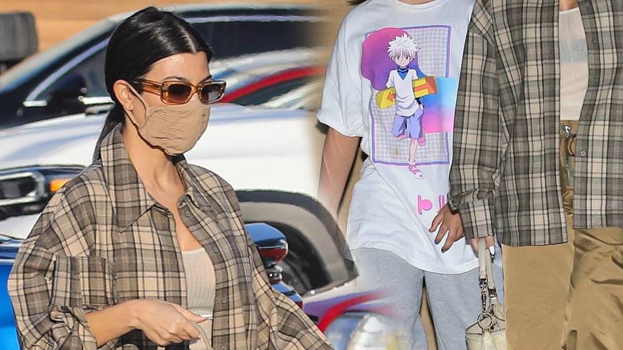 Kiedy on tak WYRÓSŁ?! Kourtney Kardashian pokazała się z nastoletnim synem Masonem (ZDJĘCIA)