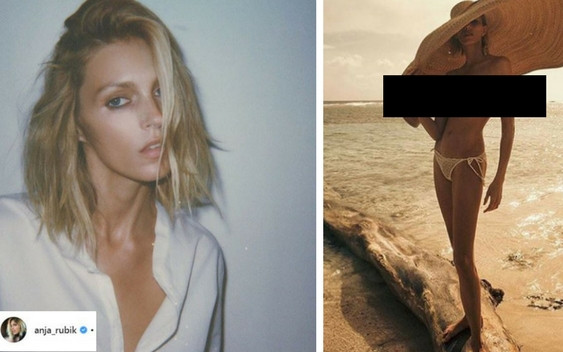 Anja Rubik pokazała nagi biust i PUPĘ na Instagramie… w Święta Wielkanocne