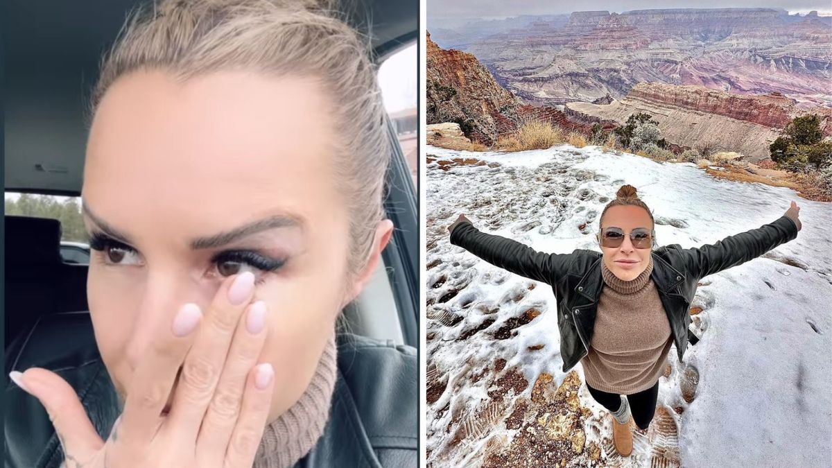 Blanka Lipińska zwiedza Wielki Kanion 