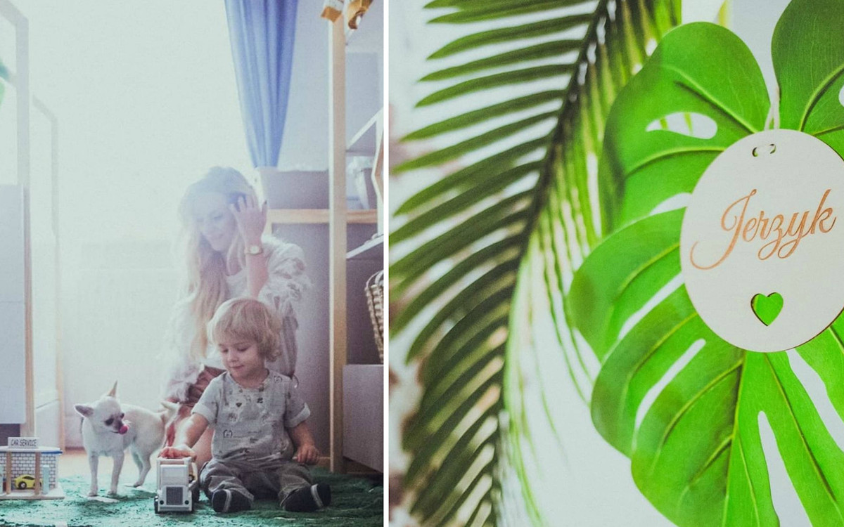 Anita Szydłowska odmieniła POKÓJ syna. “Zdecydowaliśmy się na motyw sawanny”