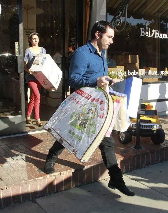 Adele na zakupach w West Hollywood