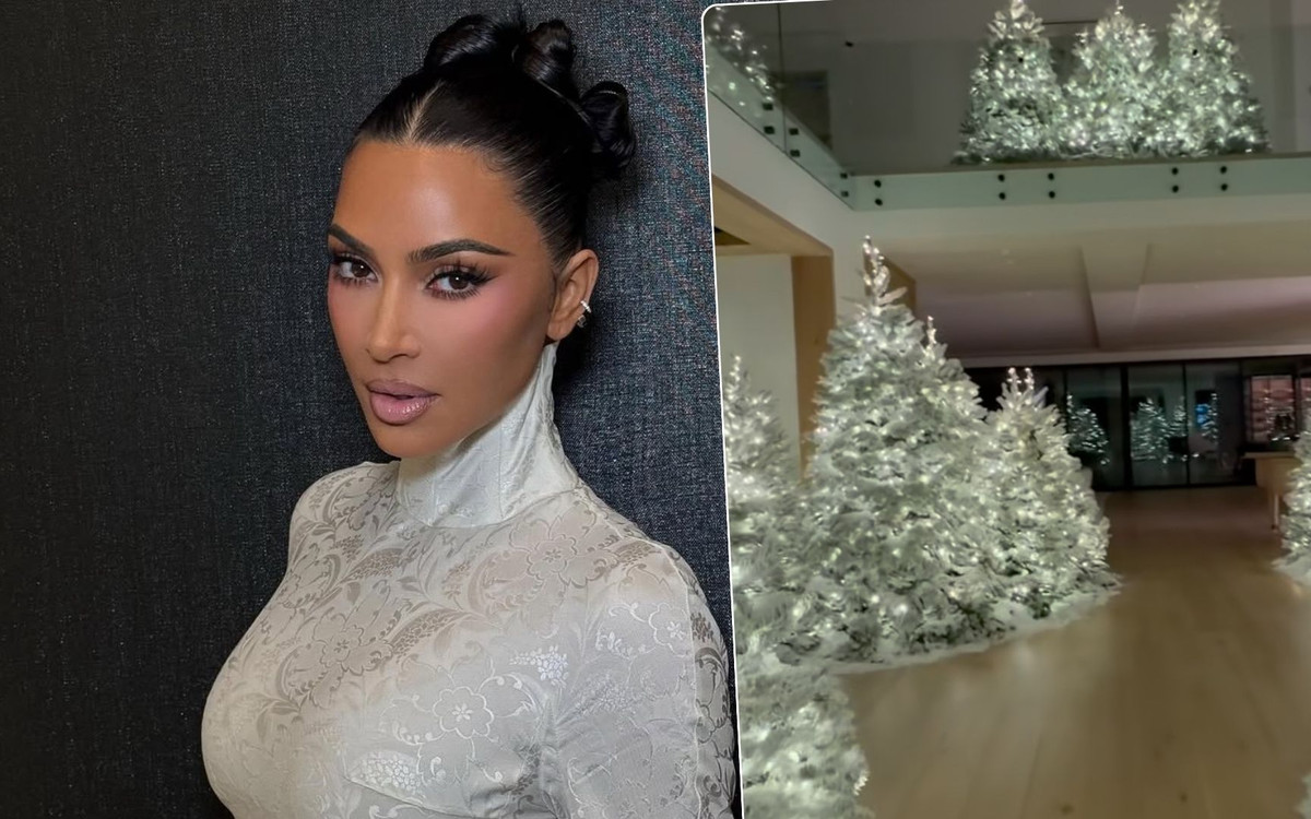 Kim Kardashian udekorowała dom na święta. Tego nie przebije żadna z gwiazd