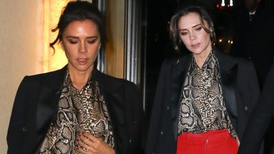 Victoria Beckham pokazuje, jak optycznie wydłużyć nogi – to skuteczny trik!