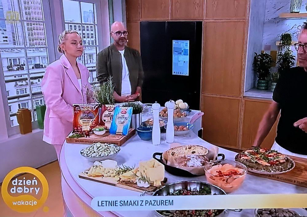 Sandra Hajduk-Popińska i Marcin Sawicki/fot .kadr z