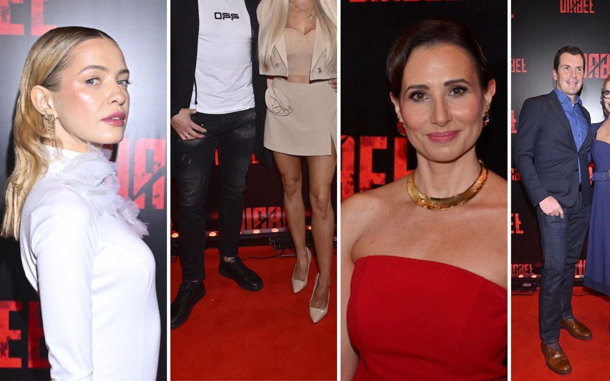 Premiera filmu “Diabeł”. Paulina Gałązka wygląda jak śnieżynka, Eliza Trybała w nowe fryzurze…
