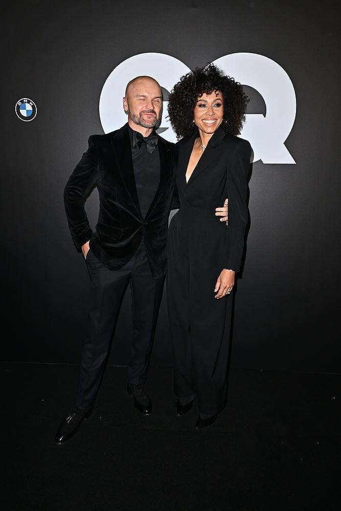 Omenaa Mensah i Rafał Brzoska - Premiera GQ Poland, fot. KAPiF
